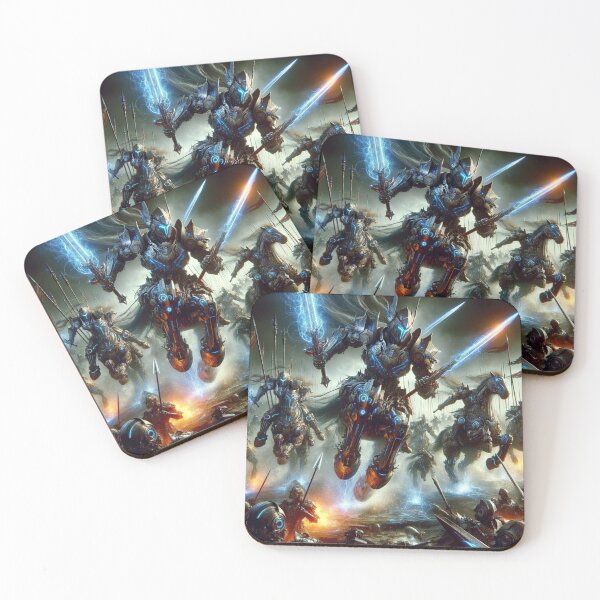 Item preview, Cyber Knight Charge designed and sold by SparkedVisions.