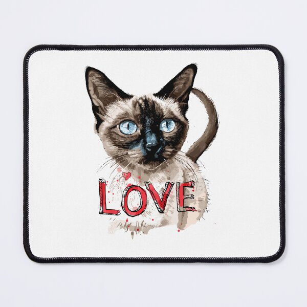 Item preview, Siamese cat designed and sold by Liededrom..