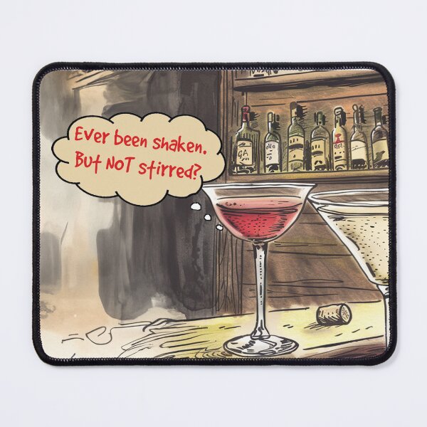 Item preview, Shaken, but not stirred/ designed and sold by FamouslyStupid.