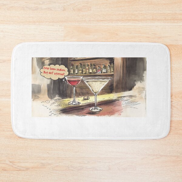 Item preview, Shaken, but not stirred/ designed and sold by FamouslyStupid.
