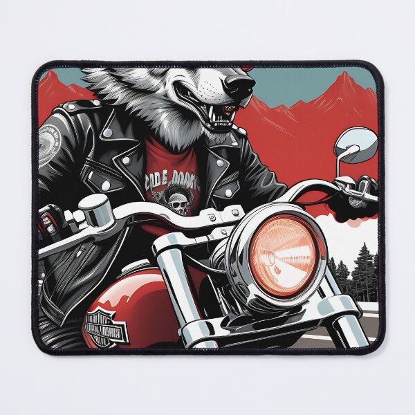 Item preview, Hardrock Wolf: Biker designed and sold by IAmagineFR.