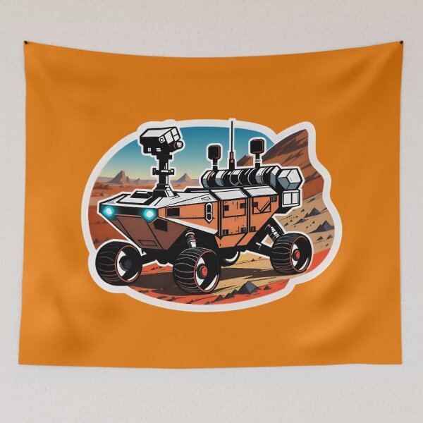 Item preview, Cool Mars Rover Space Wagon designed and sold by TheArtOfPat.