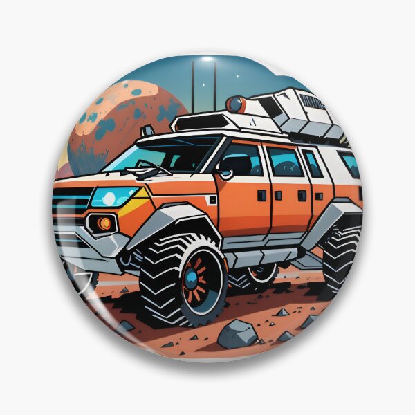 Item preview, Cool Mars Rover Space Wagon designed and sold by TheArtOfPat.