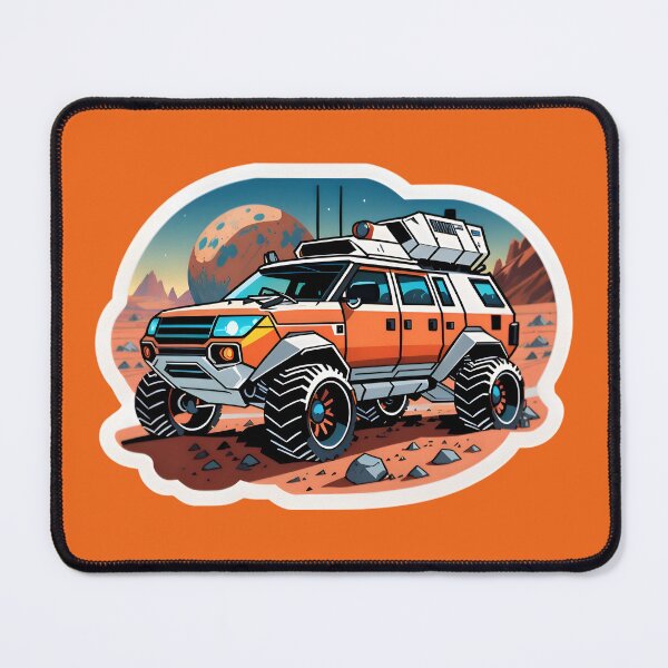 Item preview, Cool Mars Rover Space Wagon designed and sold by TheArtOfPat.
