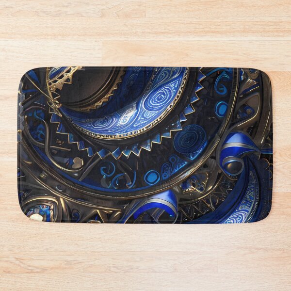 Item preview, Dark blue party print designed and sold by Juliet  Thomas.