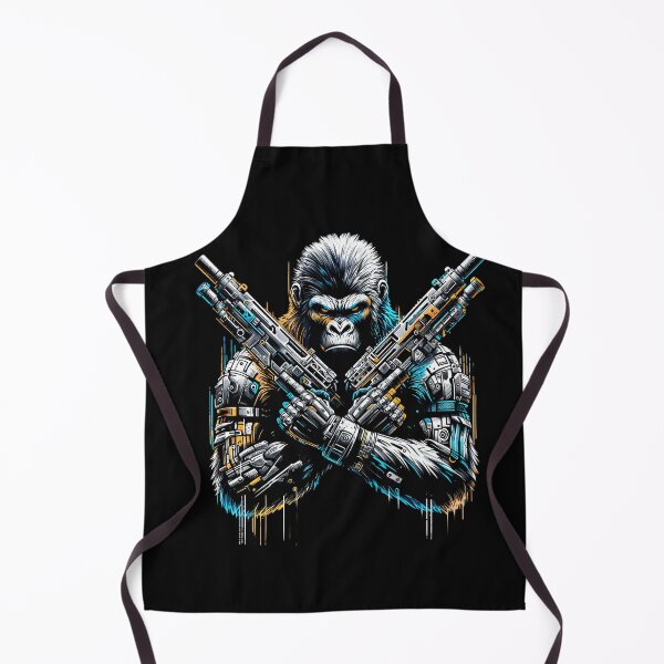 Item preview, The Gorilla of the Future designed and sold by PixelCraftDSG.
