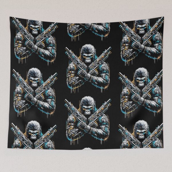 Item preview, The Gorilla of the Future designed and sold by PixelCraftDSG.