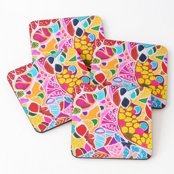 Item preview, 221. Searching for the spoon, colorful vibrant abstract art designed and sold by Veera Zukova.