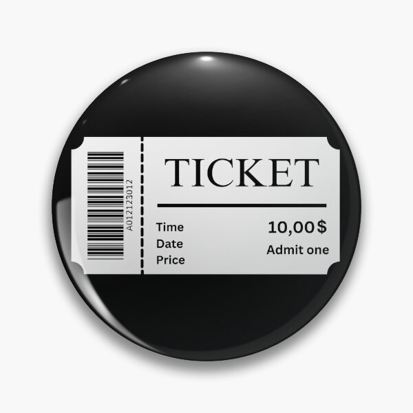 Item preview, Cinematic Nostalgia - Vintage Movie Ticket designed and sold by DeCodeArtShop.