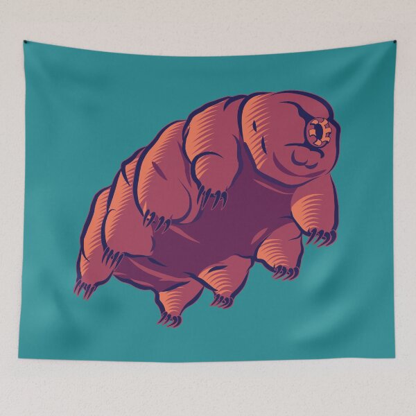 Item preview, The Mighty Tardigrade designed and sold by Radial Designs.