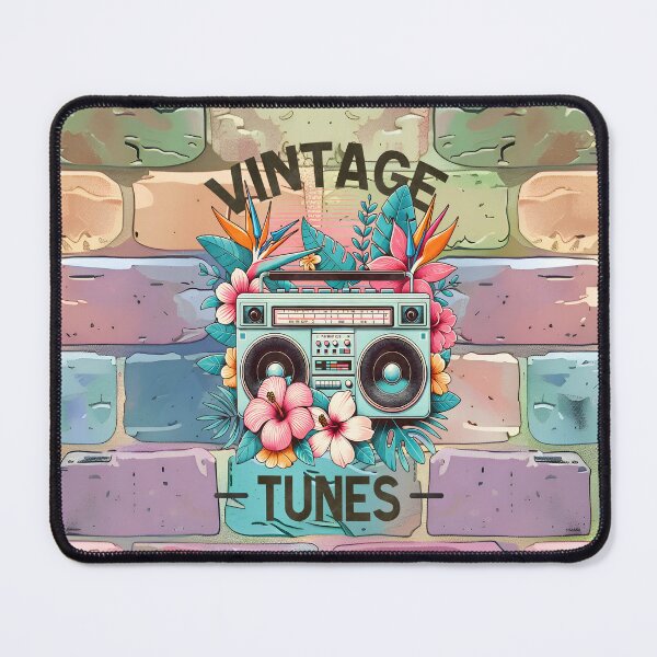 Item preview, Retro Reverie: Vintage Tunes Another Brick in the Wall designed and sold by MysticOzzy.