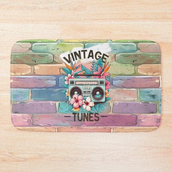 Item preview, Retro Reverie: Vintage Tunes Another Brick in the Wall designed and sold by MysticOzzy.