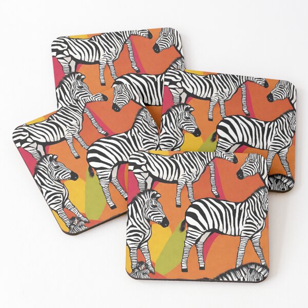 Item preview, Eclectic Pop Art Zebra Giclee Clipart drawing. Contemporary Style and Iconic Design designed and sold by Wolvescreate.