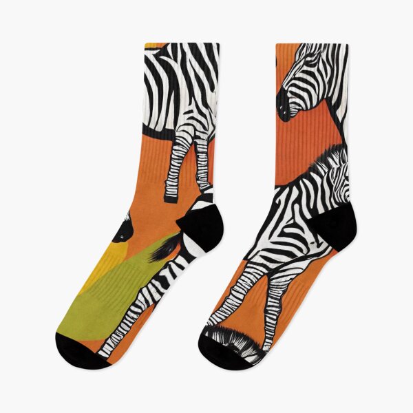 Item preview, Eclectic Pop Art Zebra Giclee Clipart drawing. Contemporary Style and Iconic Design designed and sold by Wolvescreate.