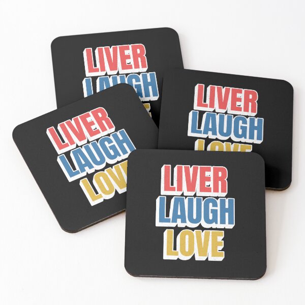 Item preview, Liver Laugh Love Medical Pun designed and sold by NinniSilver.