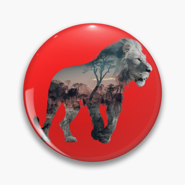 Item preview, "Explore the World from Within: Transparent Lion with City Inside?" designed and sold by Bittor18.