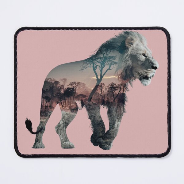 Item preview, "Explore the World from Within: Transparent Lion with City Inside?" designed and sold by Bittor18.