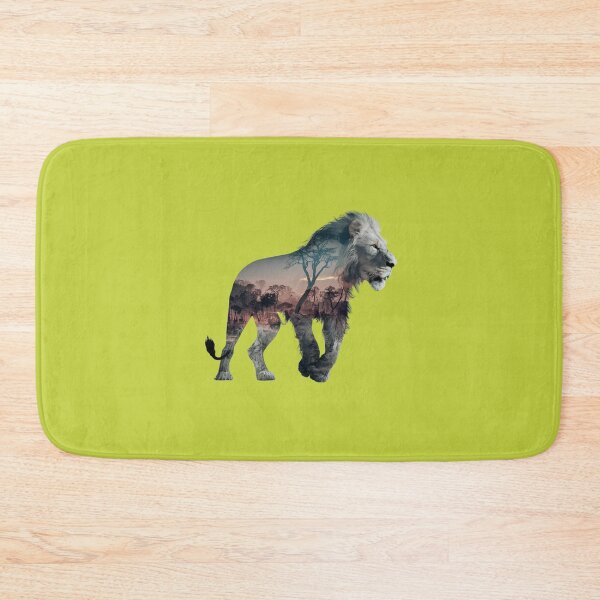 Item preview, "Explore the World from Within: Transparent Lion with City Inside?" designed and sold by Bittor18.
