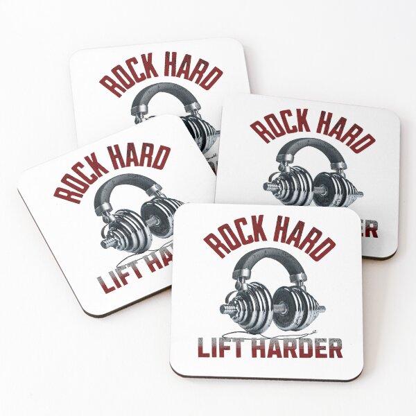 Item preview, Rock Hard, Lift Harder designed and sold by Animetal-Shop.