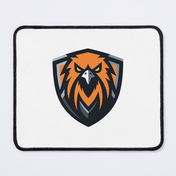 Item preview, Hawk Shield Sticker designed and sold by Colorful Dreams.
