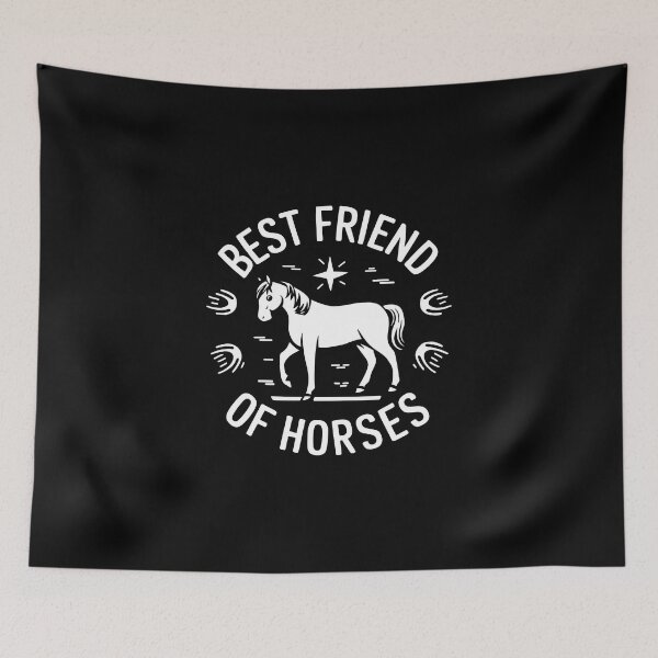 Item preview, Best friend of horses designed and sold by MaateoDesign.