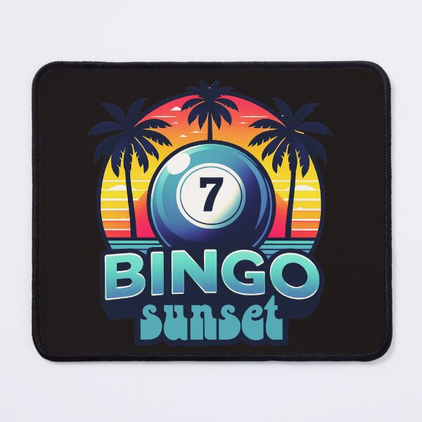 Item preview, Bingo Sunset Lucky Number Seven designed and sold by elynne9.