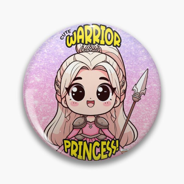 Item preview, CUTE WARRIOR PRINCESS! designed and sold by MadBunny-Inc.