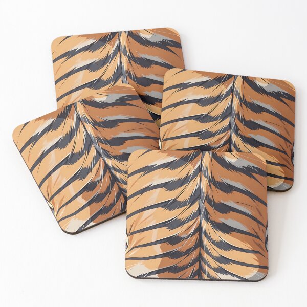 Item preview, Abstract Tiger Stripes Skin Pattern designed and sold by TheArtOfPat.