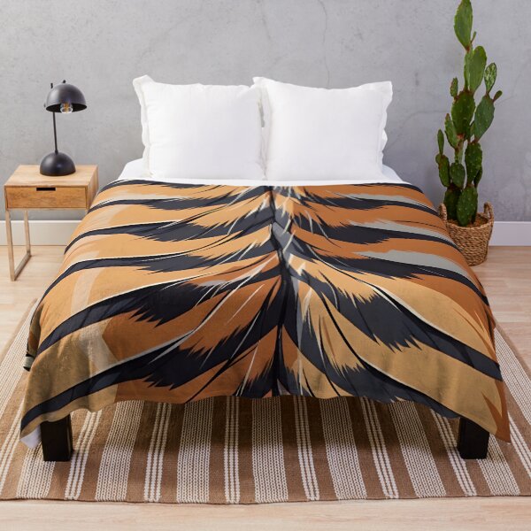 Aperçu de l'œuvre Abstract Tiger Stripes Skin Pattern créée et vendue par TheArtOfPat.