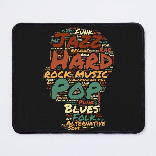 Item preview, Rock Music Genres designed and sold by Dominic-Design.