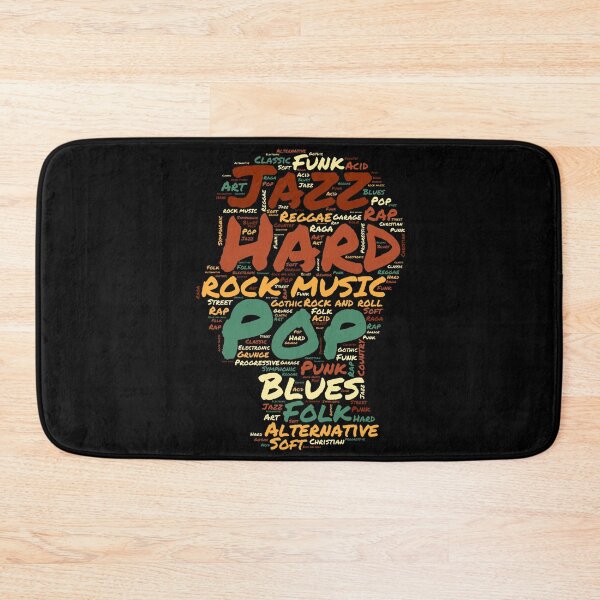 Item preview, Rock Music Genres designed and sold by Dominic-Design.