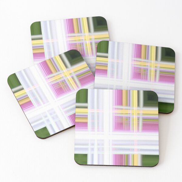 Item preview, Check-print Flora design designed and sold by Artkitokri.