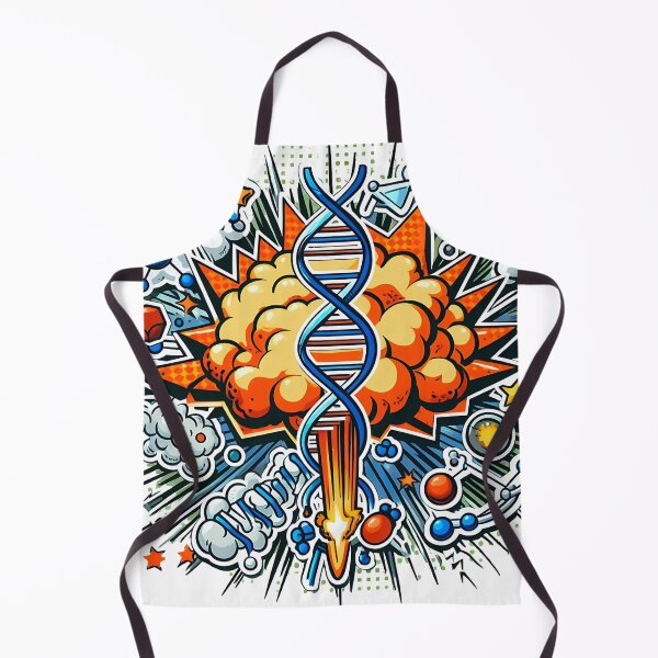 Item preview, Biotechnology Bonanza - DNA & Atoms Comic Explosion , Chemistry&fun designed and sold by Molecularmerch.