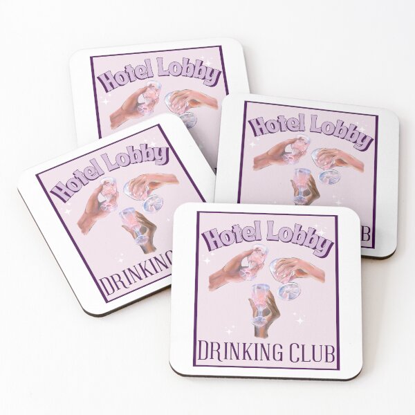 Item preview, Hotel Lobby Drinking Club designed and sold by EmoryGeis.