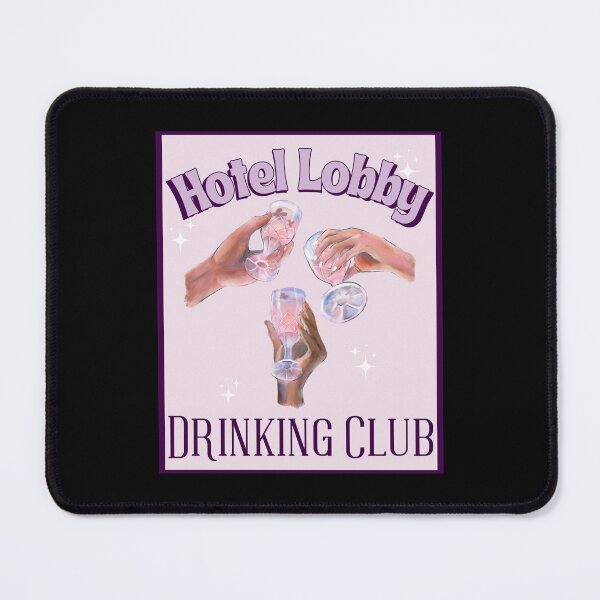 Item preview, Hotel Lobby Drinking Club designed and sold by EmoryGeis.