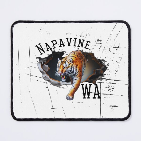 Item preview, Napavine Wa home of the tigers designed and sold by Bauerthreads.