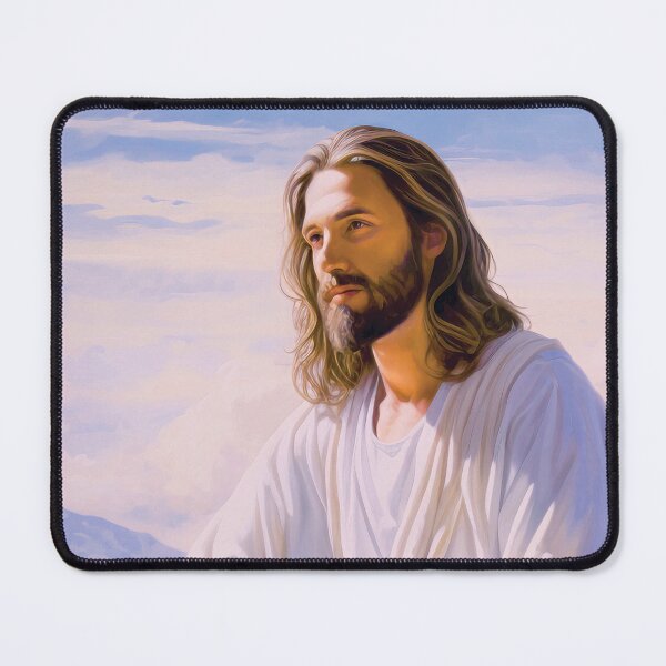 Item preview, Jesus Christ painting, Jesus on the beach, jesus on the water, Christian Art, Spiritual, Ashtar Command designed and sold by Larah Vidotto.