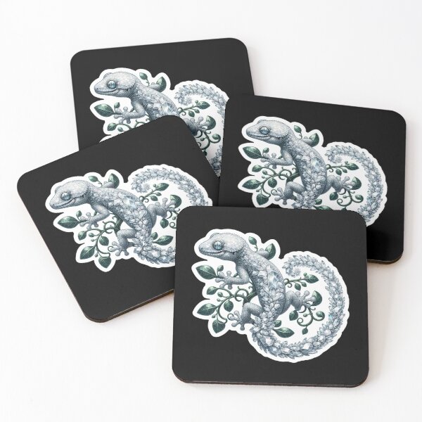 Item preview, Diamond Vine Gecko designed and sold by pixelpulsenyc.