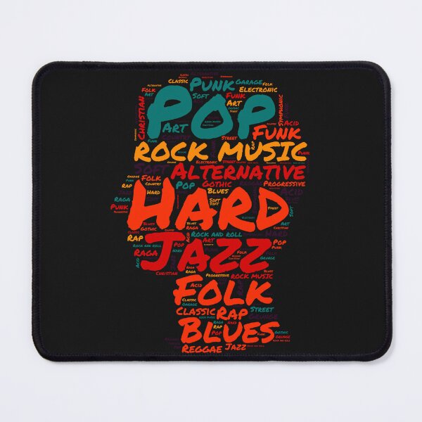 Item preview, Rock Music Genres designed and sold by Dominic-Design.