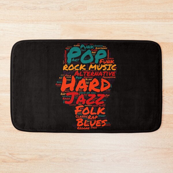 Item preview, Rock Music Genres designed and sold by Dominic-Design.