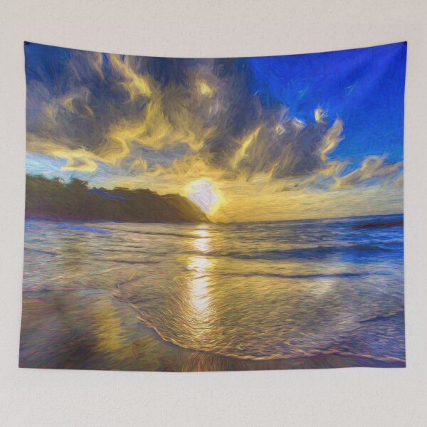 Item preview, St Lucia Beach Sunset Art designed and sold by Londonimages.
