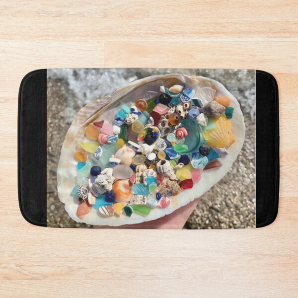 Item preview, Cape Cod Sea Shells in the Hand - days collection of found seashells and seaglass designed and sold by WigOutlet.