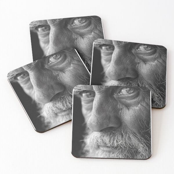 Item preview, Old Man | Black and White designed and sold by designselegant.