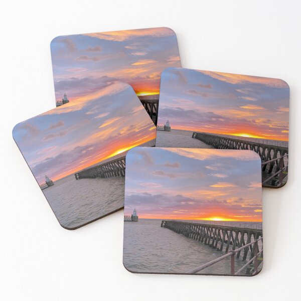 Item preview, January sunrise at the mouth of the River Blyth (2) designed and sold by Violaman.