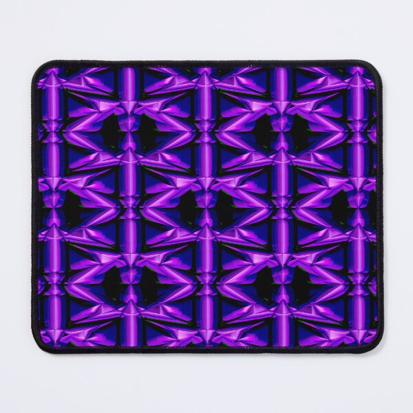 Item preview, Purple Lattice Pattern on Black Pattern designed and sold by TheRulerofEarth.
