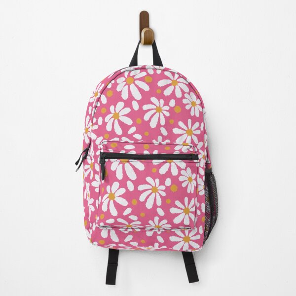 Item preview, Daisies on pink background designed and sold by kalaauniverse_art_studio.