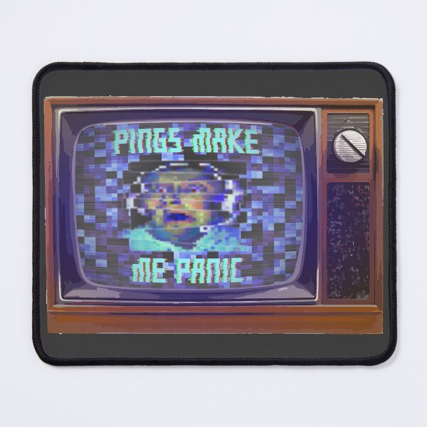 Item preview, Pings Make Me Panic  designed and sold by ChimericCo.