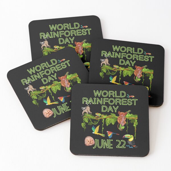 Item preview,  World Rainforest Day June 22 Eco-Friendly Environmental Design designed and sold by EarthArtDesigns.