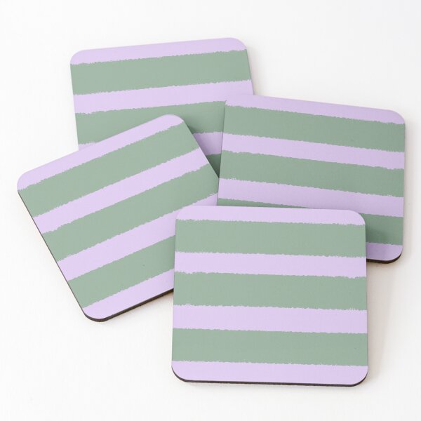 Item preview, Wide Purple and Green Gradient Stripes designed and sold by OneThreeSix.