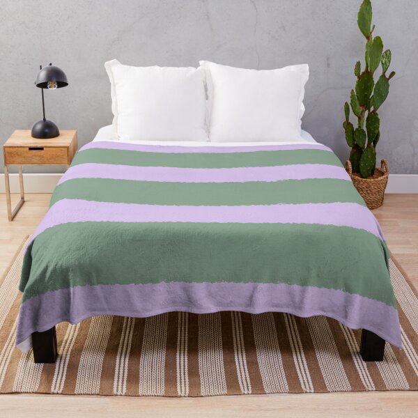 Item preview, Wide Purple and Green Gradient Stripes designed and sold by OneThreeSix.